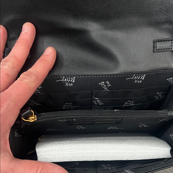 Betsey Johnson Black and Gold - Picture 9 of 11